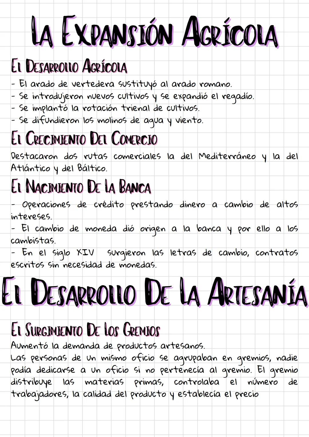 # EL RESURGIMIENTO
DE LAS CIUDADES EUROPEAS # LA EXPANSIÓN AGRÍCOLA

El Desarrollo Agrícola
- El arado de vertedera sustituyó al arado roman