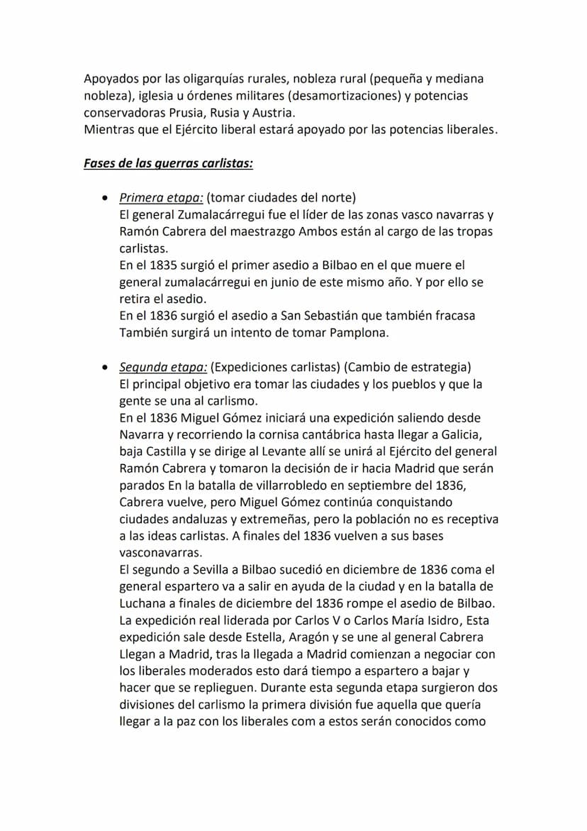 BLOQUE 6: LA CONFLICTIVA CONSTRUCCIÓN
DEL ESTADO LIBERAL
6.1. EL REINADO DE ISABEL II (1833-1868): LA PRIMERA
GUERRA CARLISTA. EVOLUCIÓN POL
