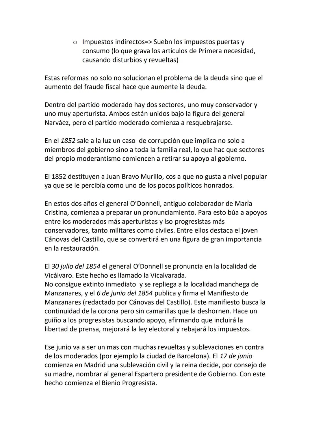 BLOQUE 6: LA CONFLICTIVA CONSTRUCCIÓN
DEL ESTADO LIBERAL
6.1. EL REINADO DE ISABEL II (1833-1868): LA PRIMERA
GUERRA CARLISTA. EVOLUCIÓN POL