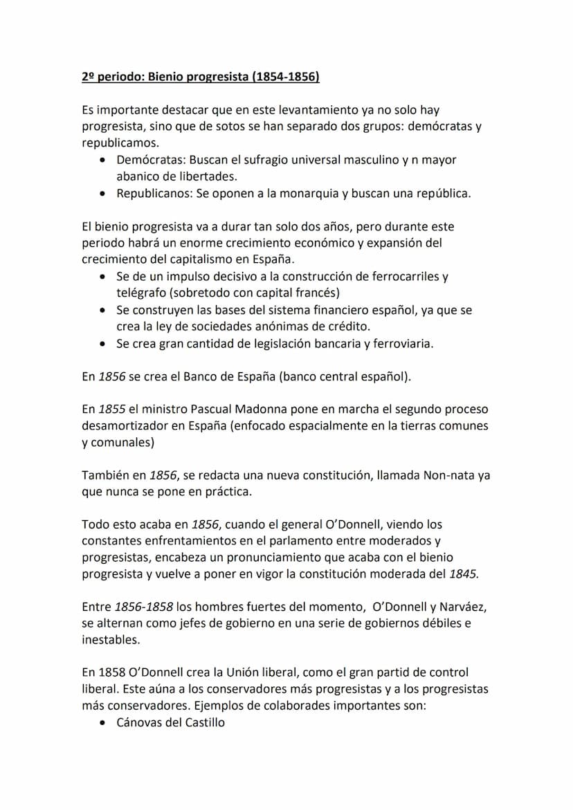 BLOQUE 6: LA CONFLICTIVA CONSTRUCCIÓN
DEL ESTADO LIBERAL
6.1. EL REINADO DE ISABEL II (1833-1868): LA PRIMERA
GUERRA CARLISTA. EVOLUCIÓN POL