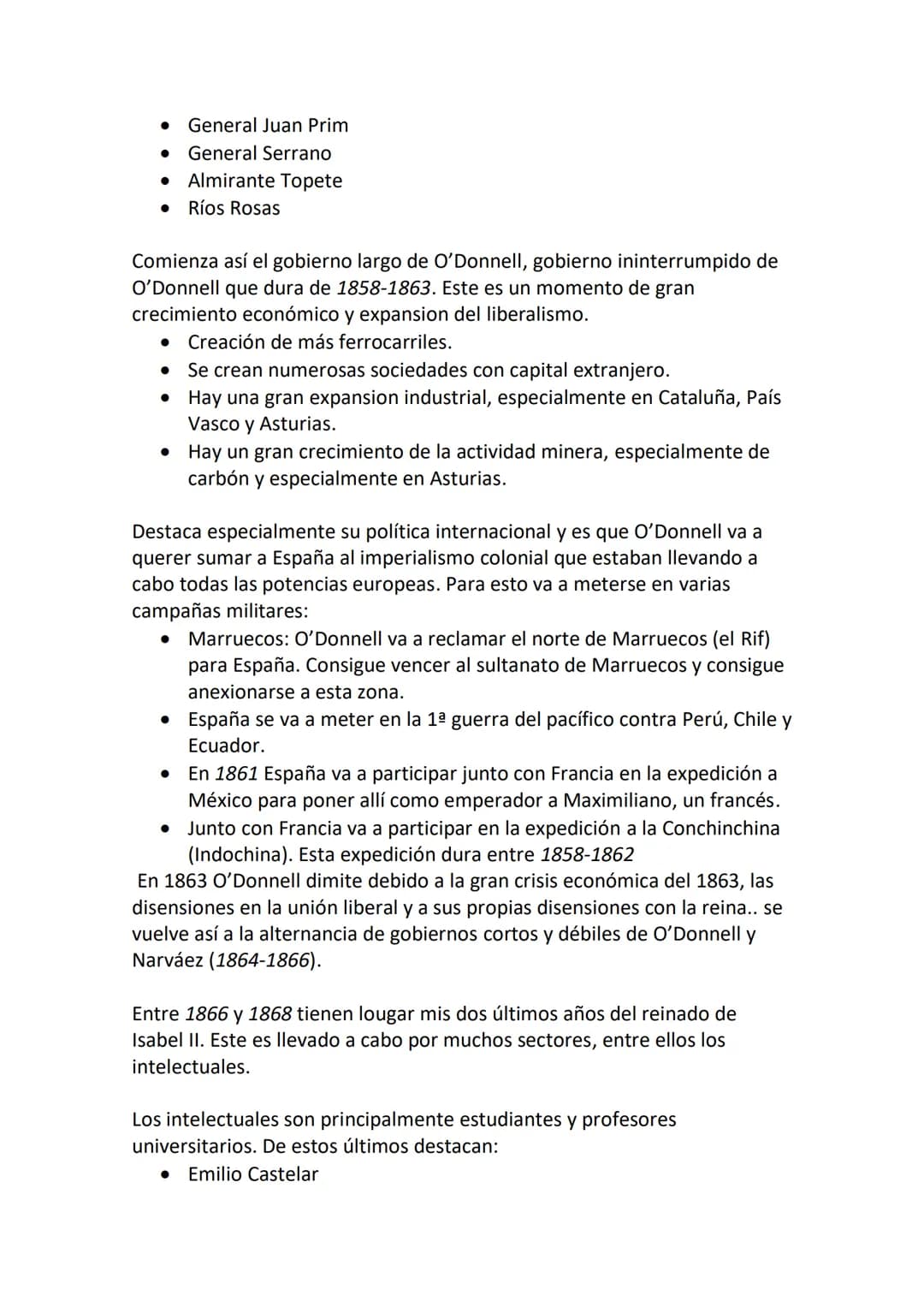 BLOQUE 6: LA CONFLICTIVA CONSTRUCCIÓN
DEL ESTADO LIBERAL
6.1. EL REINADO DE ISABEL II (1833-1868): LA PRIMERA
GUERRA CARLISTA. EVOLUCIÓN POL