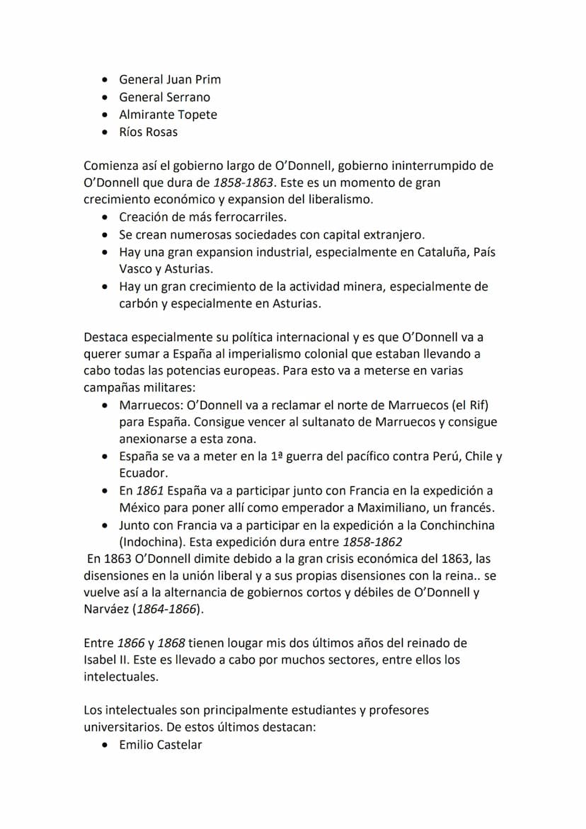 BLOQUE 6: LA CONFLICTIVA CONSTRUCCIÓN
DEL ESTADO LIBERAL
6.1. EL REINADO DE ISABEL II (1833-1868): LA PRIMERA
GUERRA CARLISTA. EVOLUCIÓN POL