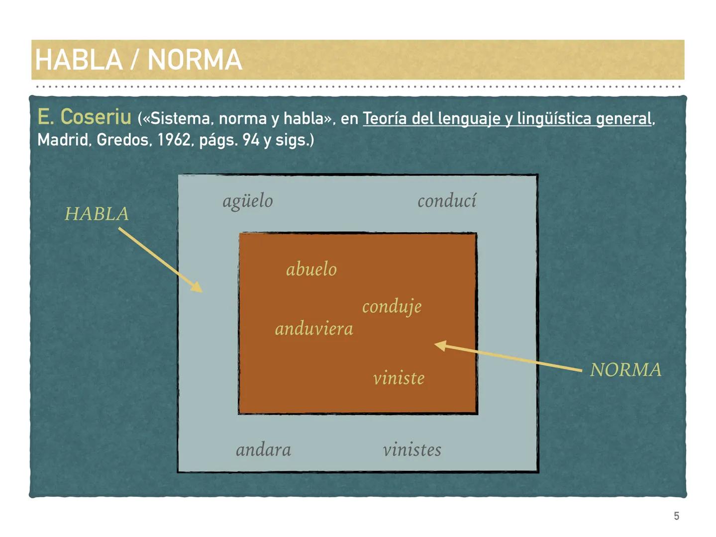 LENGUAJE, LENGUA, HABLA, NORMA,
DIALECTO
Dpto. de Lengua Española LENGUAJE / LENGUA
LENGUAJE
Es la capacidad humana de comunicarse con sus s