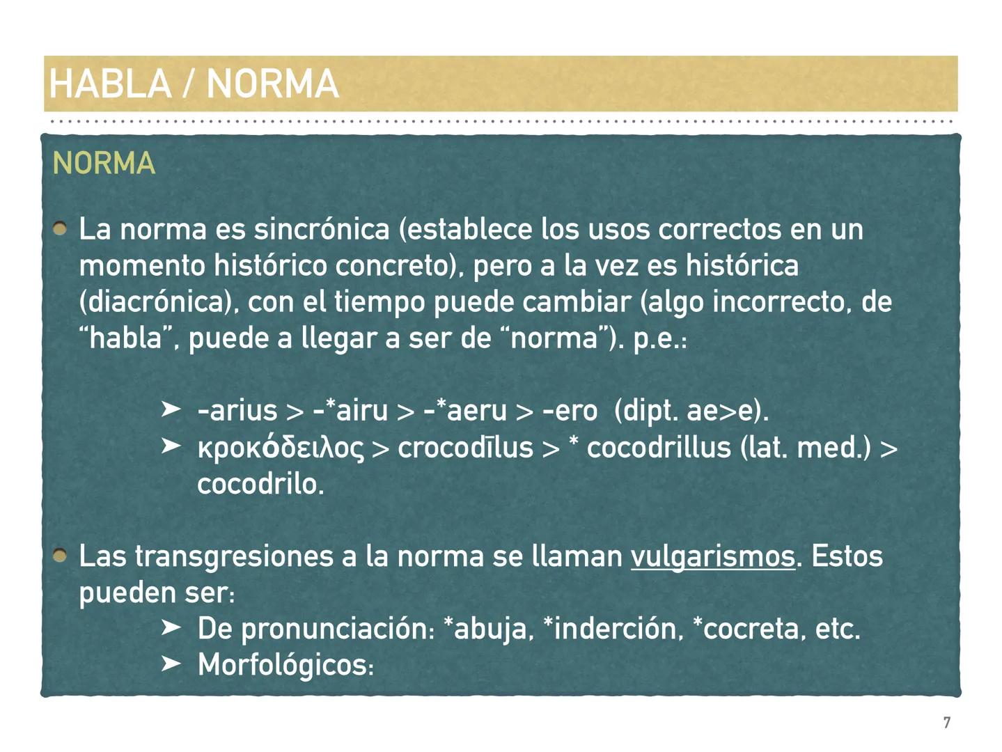 LENGUAJE, LENGUA, HABLA, NORMA,
DIALECTO
Dpto. de Lengua Española LENGUAJE / LENGUA
LENGUAJE
Es la capacidad humana de comunicarse con sus s