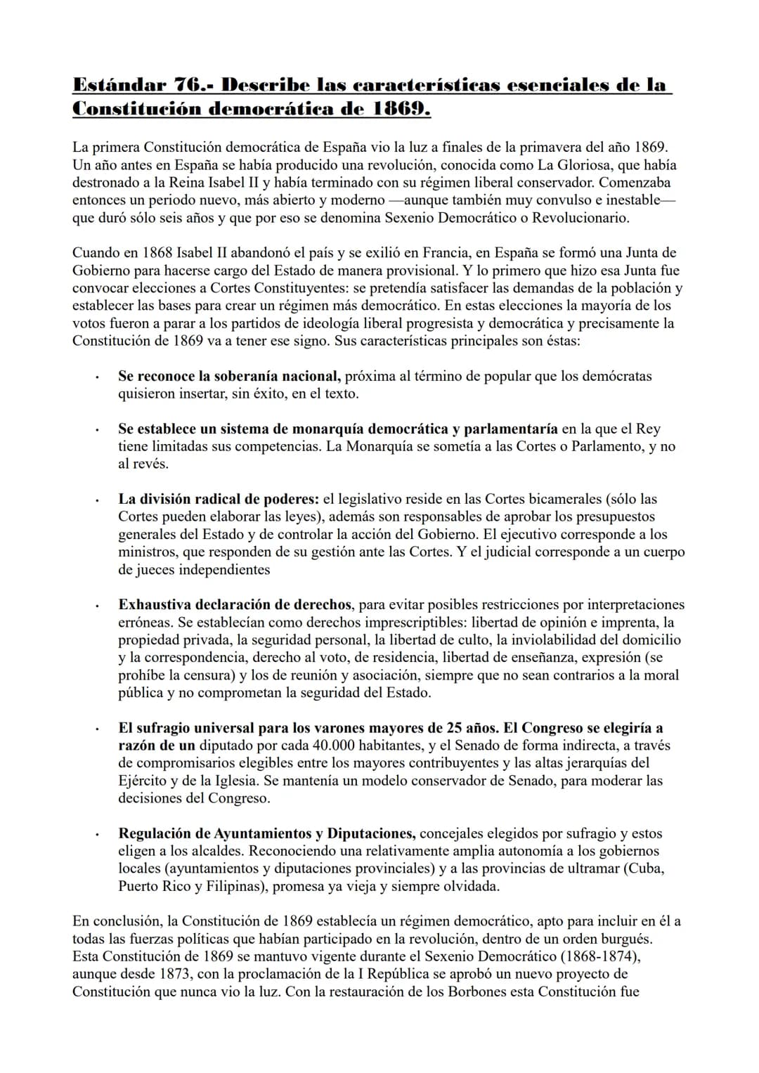 Estándar 72.- (Práctico) Las desamortizaciones eclesiástica
y civil.
Millones de Reales de
Vellón
3.500
3.000
2.500
2.000
1.500
1.000
500
0.