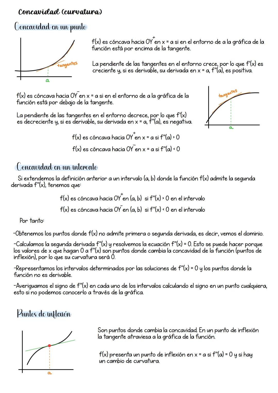 # Tema 2: Derivadas y aplicaciones

Concepto
Si una función f(x) es continua en x = a, se dice que la función f(x) es derivable en x = a si 