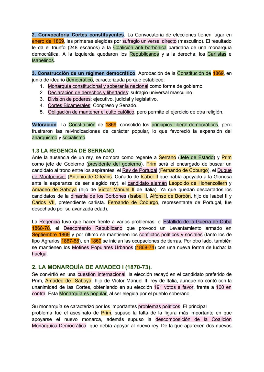 
<p>La Revolución Gloriosa de 1868 en España fue un evento de gran importancia que marcó el fin del reinado de Isabel II y el comienzo de un