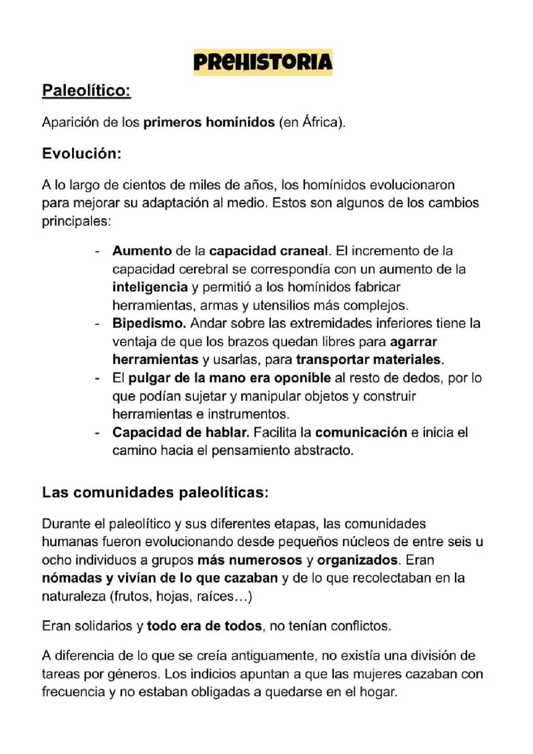 prehistoria
