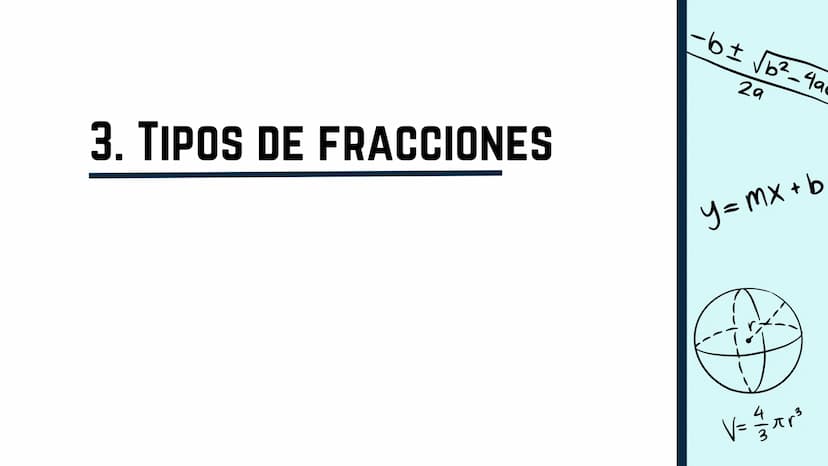 пур
B!
adj
sin (0) =
Vf-V
+
V = = = = 1 bhl
OPP
L
V=Lwh
×10
+
sie
a
V = πr²h
Tema 3
FRACCIONES
María Hernández Roca
ax² + bx+c=0
X=
- b ± √√