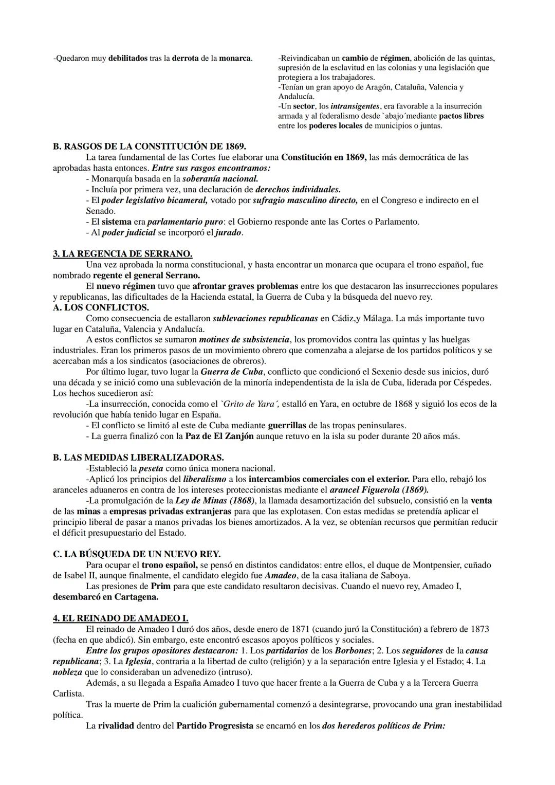 TEMA 11. EL SEXENIO DEMOCRÁTICO.

INTRODUCCIÓN.

En la fase final del reinado de Isabel II la oposición se agrupa en torno a una serie de gr