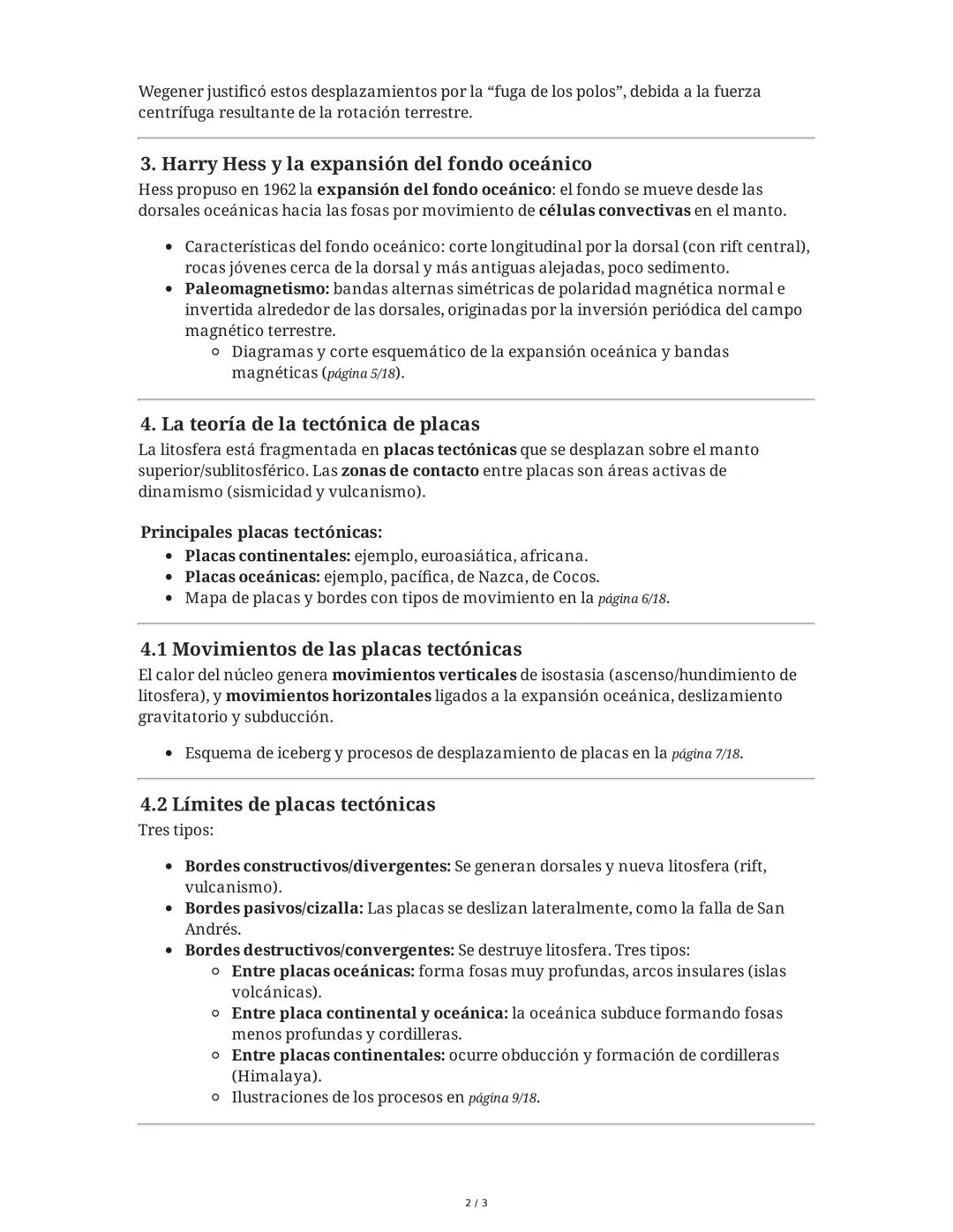 La estructura y la dinámica de la Tierra
1. El interior de la Tierra: la geosfera
La Tierra está formada por capas concéntricas de densidad 