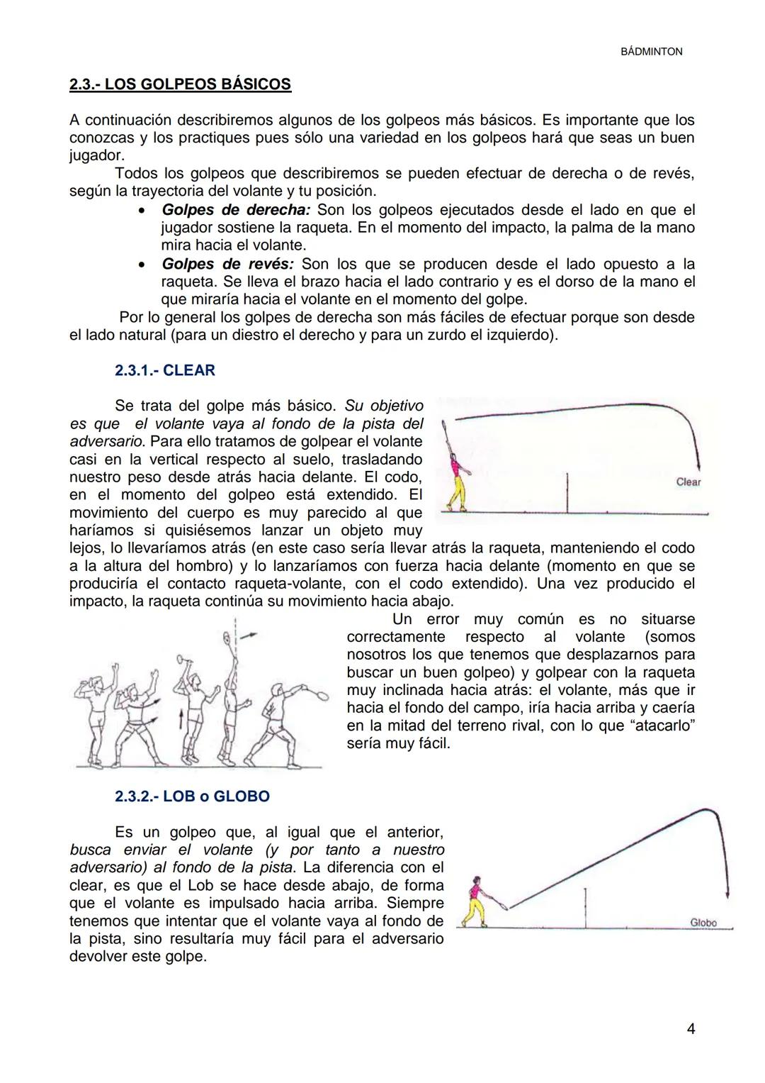 # BADMINTON

Antes de empezar, tenemos que "encuadrar" al bádminton dentro de la clasificación
general de los deportes. El bádminton pertene