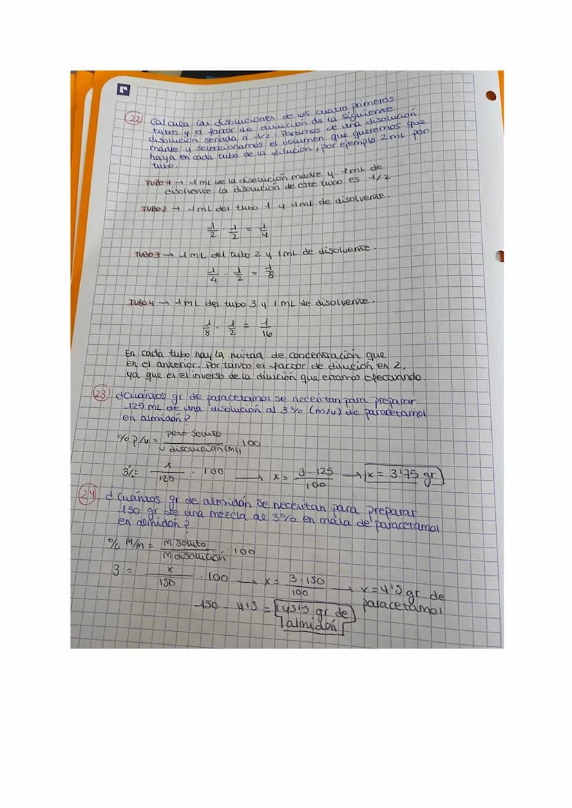 JI
(4)
5
PROBLEMAS DE CONCENTRACIÓN DE DisolucioNES /
EJERCICIOS DE CONCENTRACION 9 EN MASA
-Tenemos 30 gr de sal disuelta en 2003r de disol