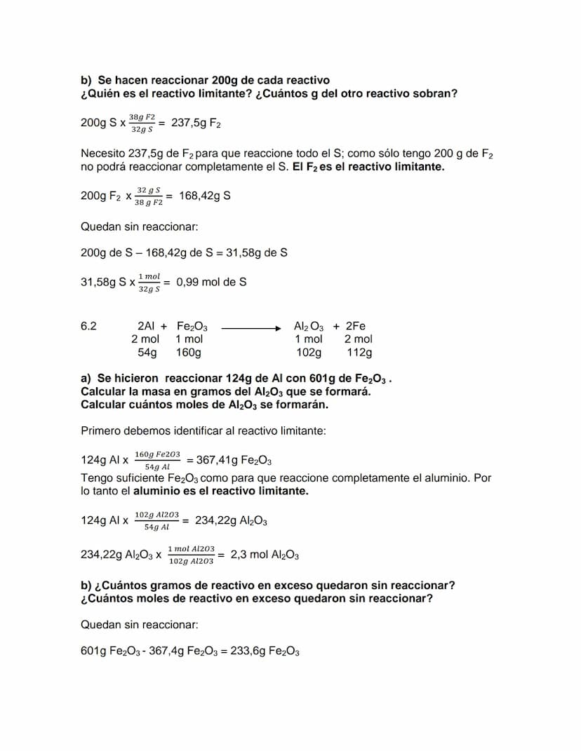 TRABAJO PRACTICO Nº 3
1. MASA, MOLES Y EL NÚMERO DE AVOGADRO
1.1 Para una masa de 600g de CO2 (g) calcular:
a) moles de CO2; moles de O2; mo