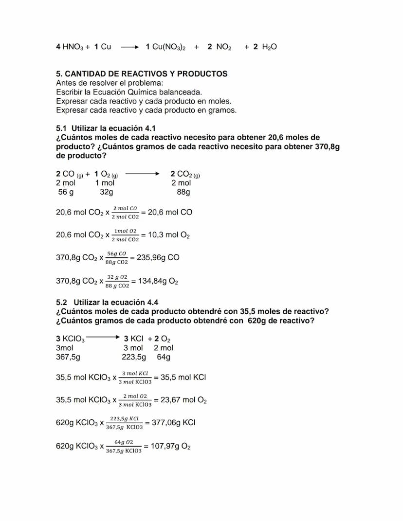 TRABAJO PRACTICO Nº 3
1. MASA, MOLES Y EL NÚMERO DE AVOGADRO
1.1 Para una masa de 600g de CO2 (g) calcular:
a) moles de CO2; moles de O2; mo
