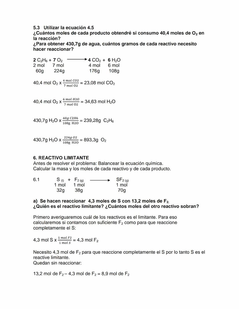TRABAJO PRACTICO Nº 3
1. MASA, MOLES Y EL NÚMERO DE AVOGADRO
1.1 Para una masa de 600g de CO2 (g) calcular:
a) moles de CO2; moles de O2; mo
