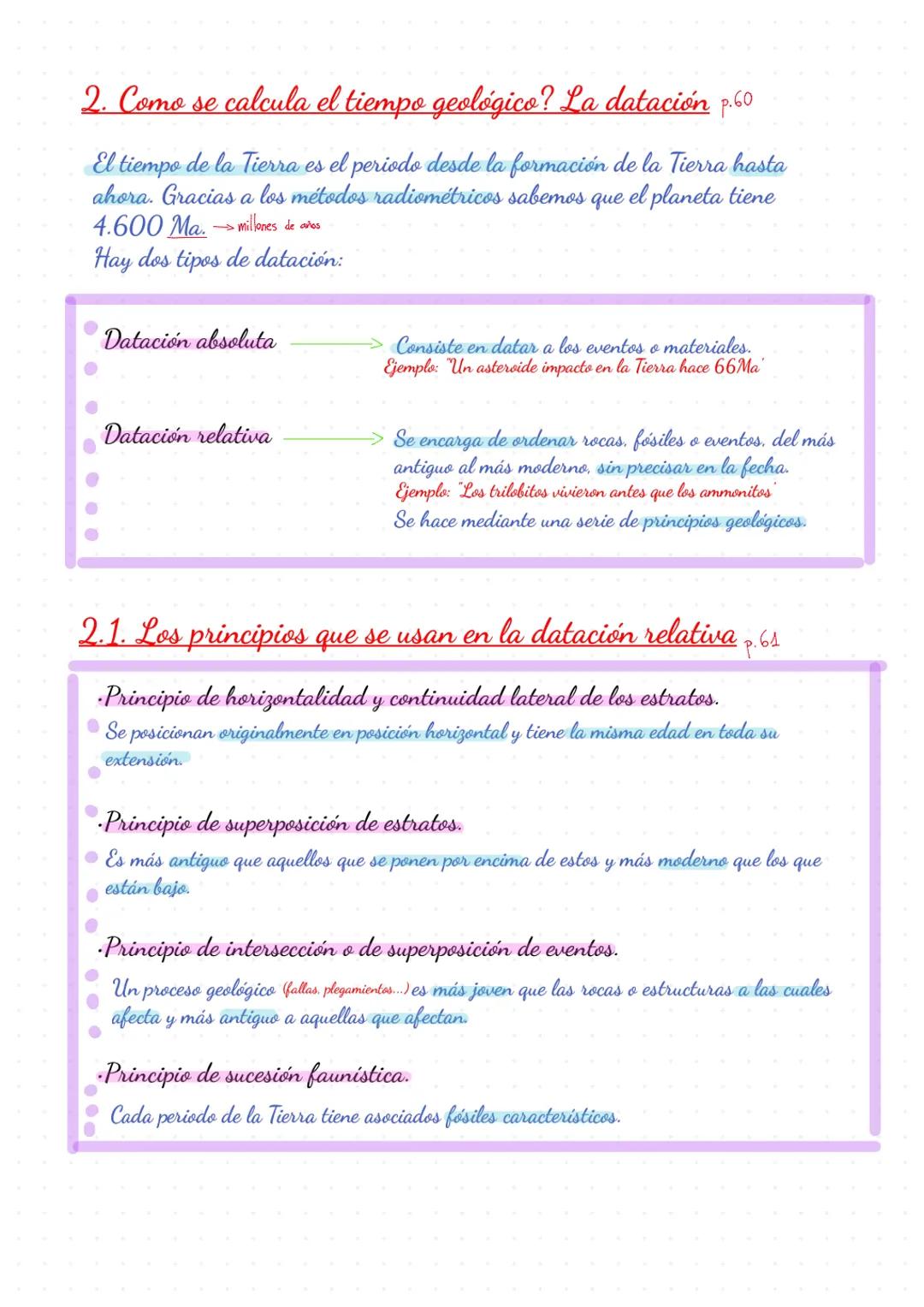 Apuntes
Biologia
Geologia Biologia y Geologia Tema 3: La historia de la Tierra
1. Los cambios que ocurren en la Tierra p.58
●
Cambio climáti
