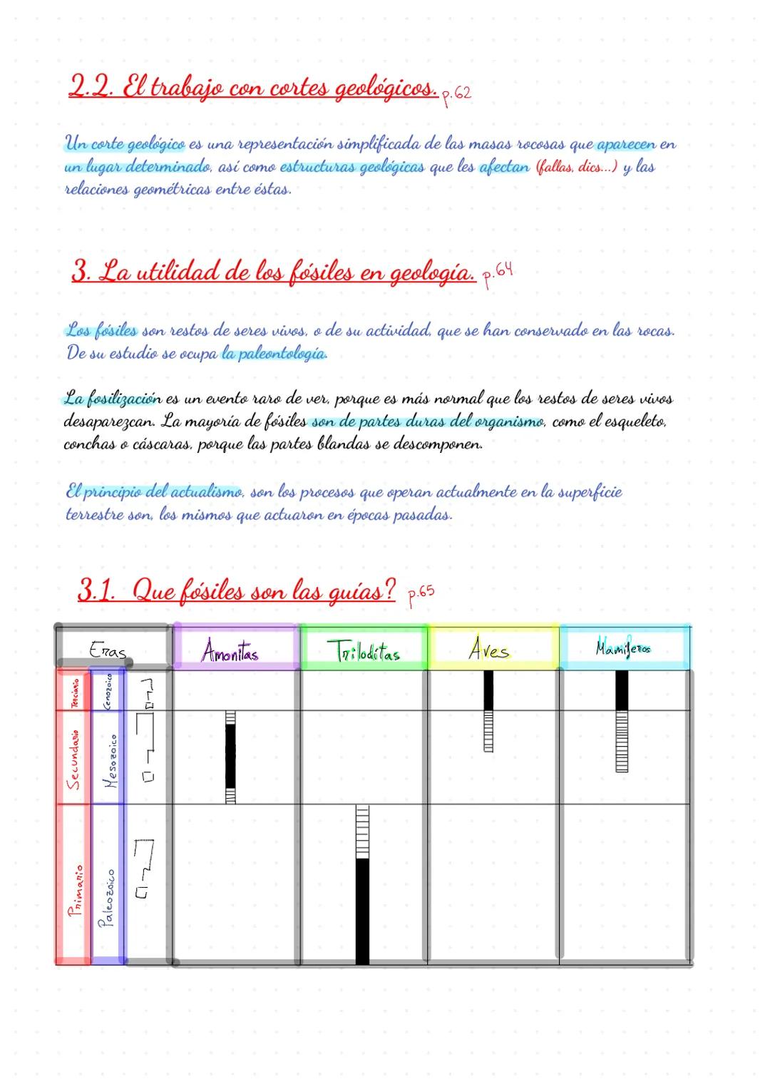 Apuntes
Biologia
Geologia Biologia y Geologia Tema 3: La historia de la Tierra
1. Los cambios que ocurren en la Tierra p.58
●
Cambio climáti