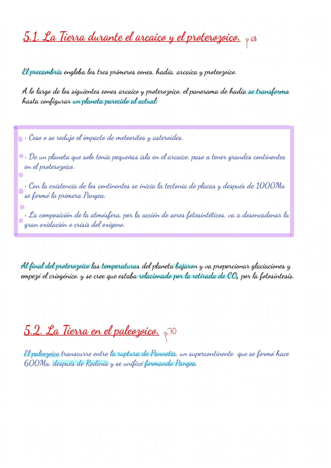 Apuntes
Biologia
Geologia Biologia y Geologia Tema 3: La historia de la Tierra
1. Los cambios que ocurren en la Tierra p.58
●
Cambio climáti
