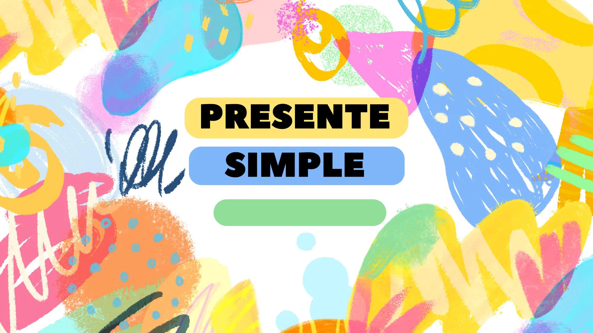 叫
AC3
1
PRESENTE
SIMPLE
2 02
What is?
Means to be or be and is used to express the state, qualities,
characteristics or location of people,