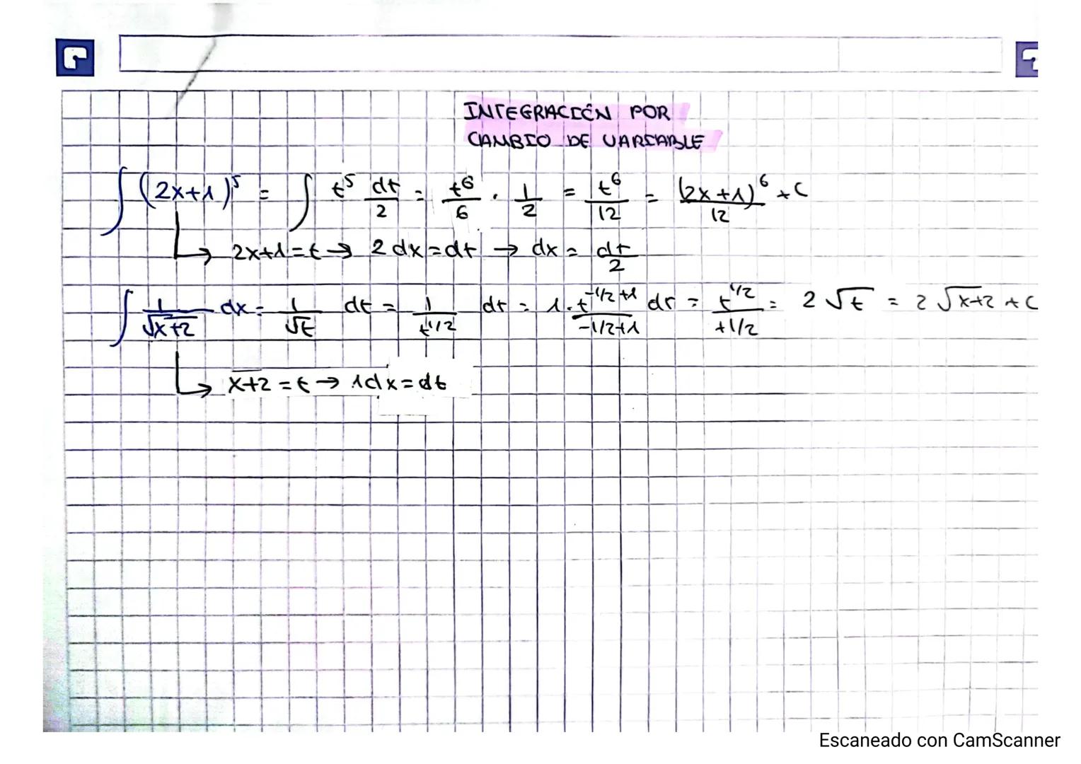 O
Una primitiva de una funcich tex) es una función FCX) que cumple que
[F(X) = (CX)
DEFINICIÓN
√√√(<10 (x = F(X)_5_F'(x) = f(x)
•El conjunto
