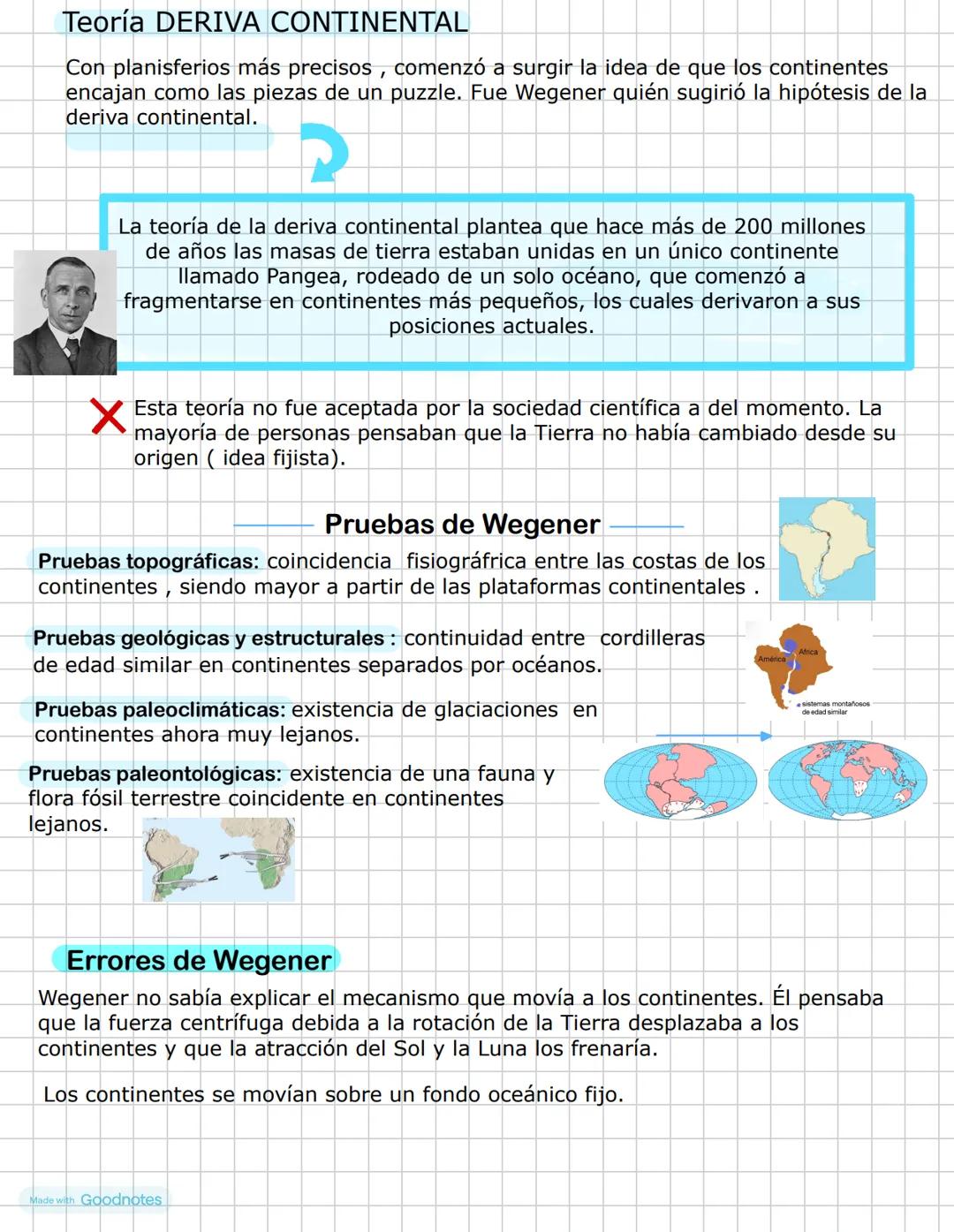 Made with Goodnotes # 1. Métodos de investigación
Directos
Rocas de la corteza terrestre
Indirectos
Materiales del interior de la tierra