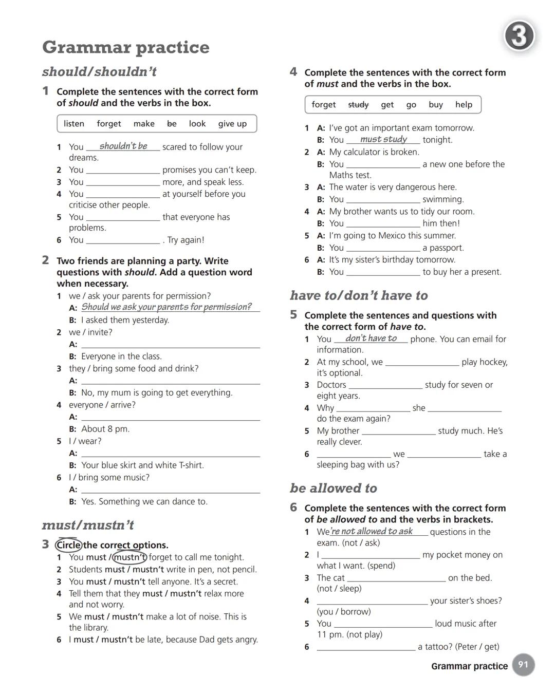Grammar reference
Starter Unit
Pronombres personales de sujeto/
objeto y adjetivos posesivos
pronombres
personales de
sujeto
●
I
you
he
she