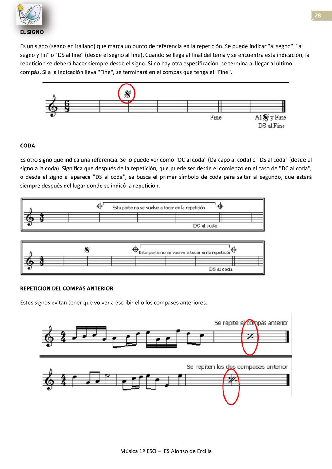 # ON30
RCIL
# LOS SIGNOS DE REPETICIÓN
## Unidad 3 LENGUAJE MUSICAL II
Los signos de repetición son marcas y signos que tienen el objetiv