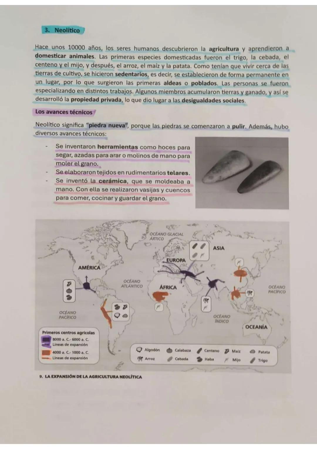 # Prehistoria
Historia
Es la ciencia que estudia los hechos protagonizados por los seres humanos en el pasado.
Se divide en etapas:
Apar