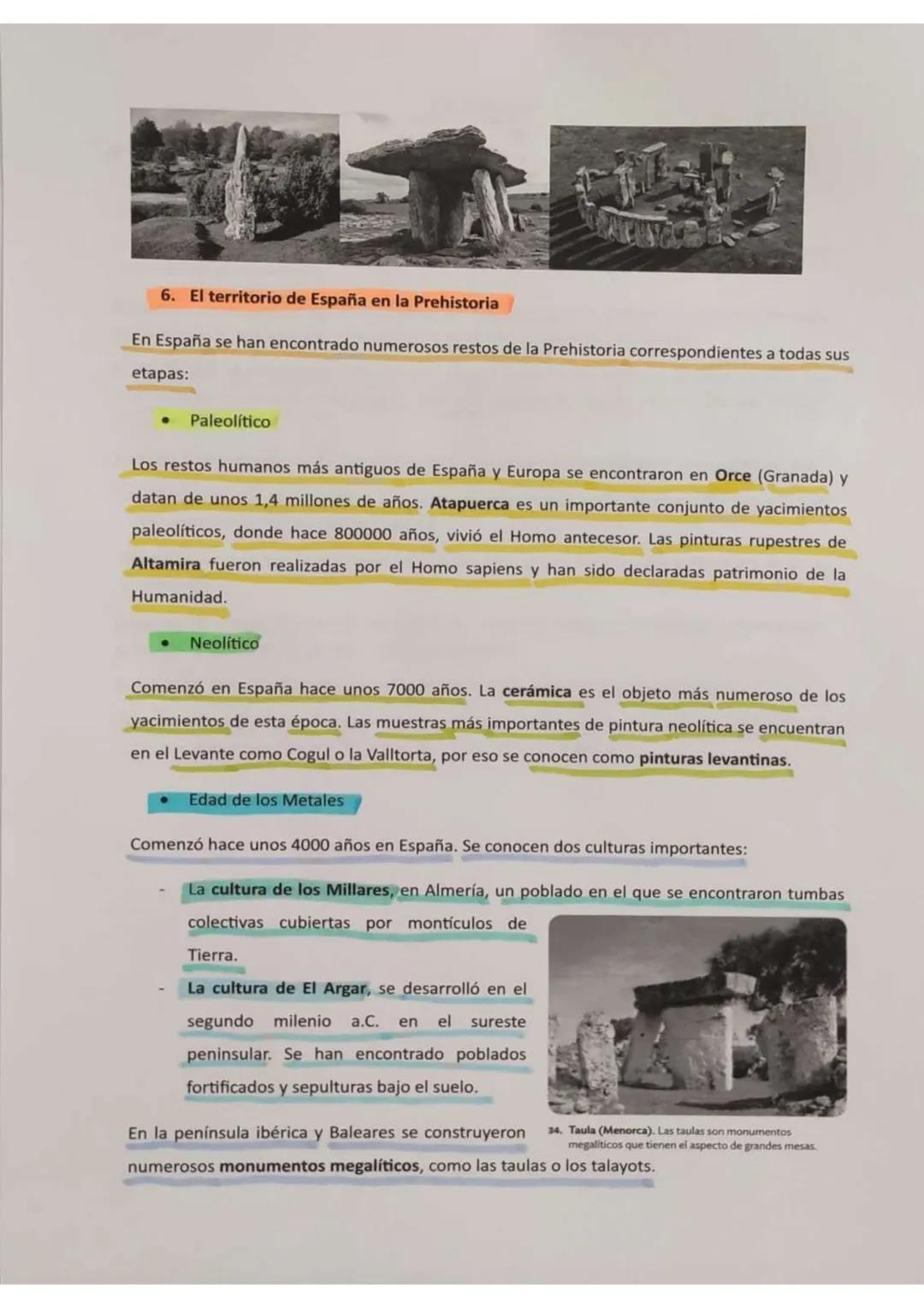 # Prehistoria
Historia
Es la ciencia que estudia los hechos protagonizados por los seres humanos en el pasado.
Se divide en etapas:
Apar