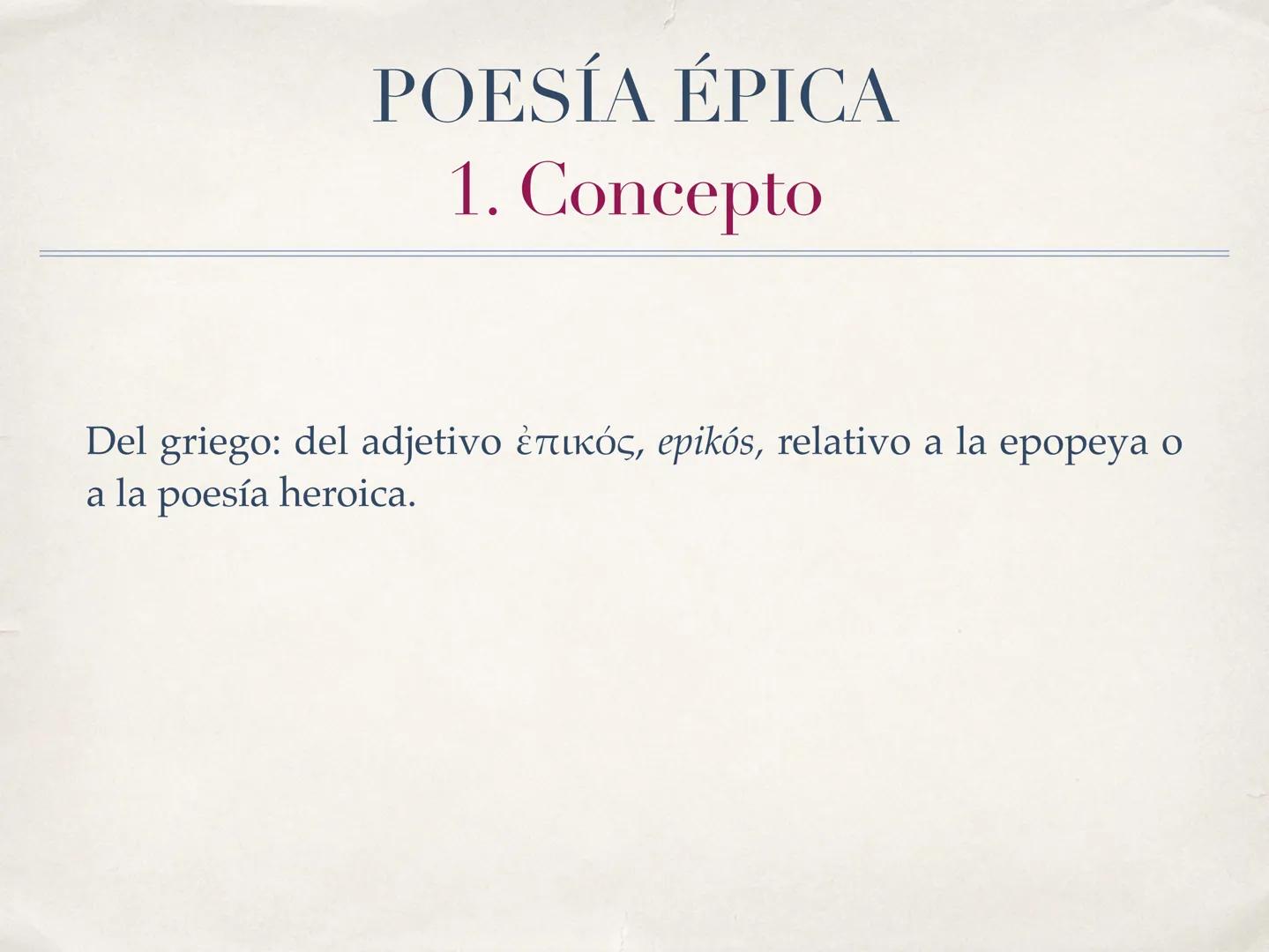 - LITERATURA MEDIEVAL:
- La poesía épica
- 1º BACHILLERATO
- Marta Agramunt # ANTES DE COMENZAR...
---
¿Qué es la poesía épica? # POESÍA É