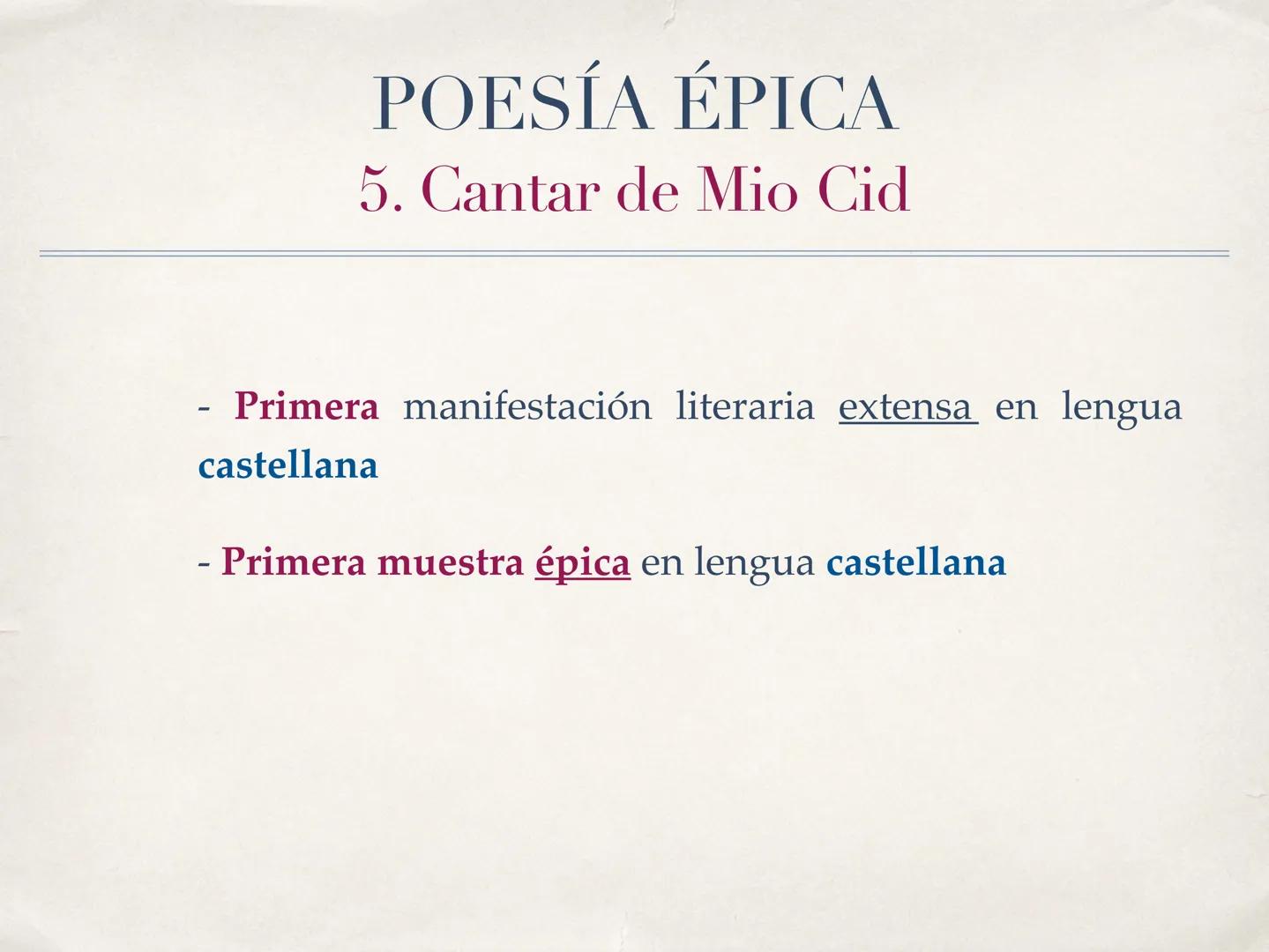 - LITERATURA MEDIEVAL:
- La poesía épica
- 1º BACHILLERATO
- Marta Agramunt # ANTES DE COMENZAR...
---
¿Qué es la poesía épica? # POESÍA É