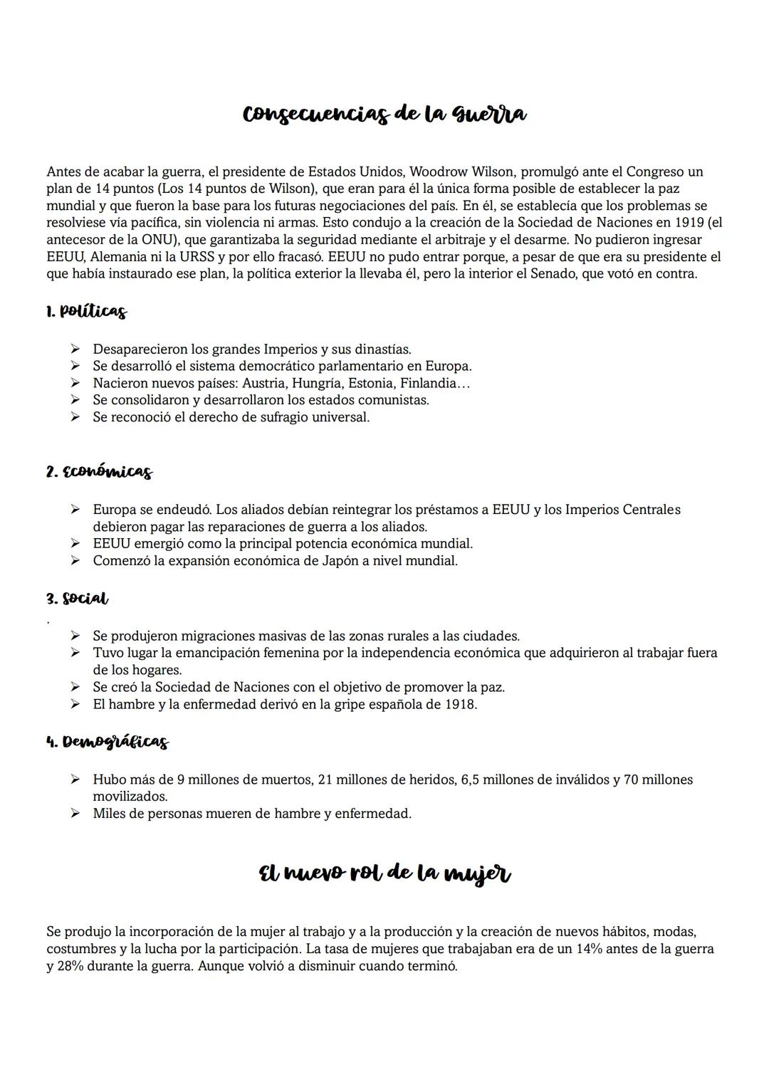 # La Primera Guerra Mundial
Fue un conflicto militar que comenzó el 28 de julio de 1914 a raíz de un enfrentamiento localizado en el Imperi