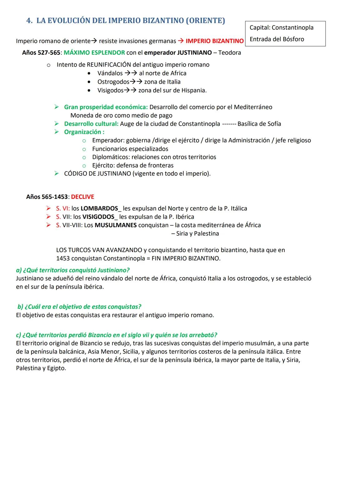 INTRODUCCIÓN
El espacio que ocupa el Imperio romano se divide en 3 civilizaciones:
Imperio bizantino
El Islam
Reinos germanos
nobleza
400
1.