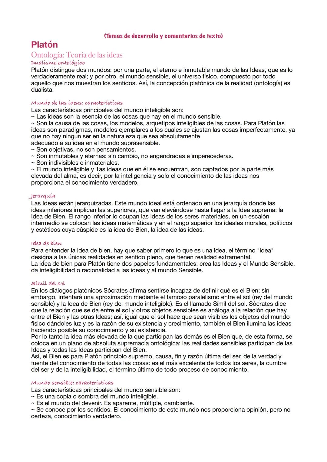 2º DE BACHILLERATO
Historia de la
Filosofía
NEREA ZARZUELA MONTESINOS índice
Platón.......................................................