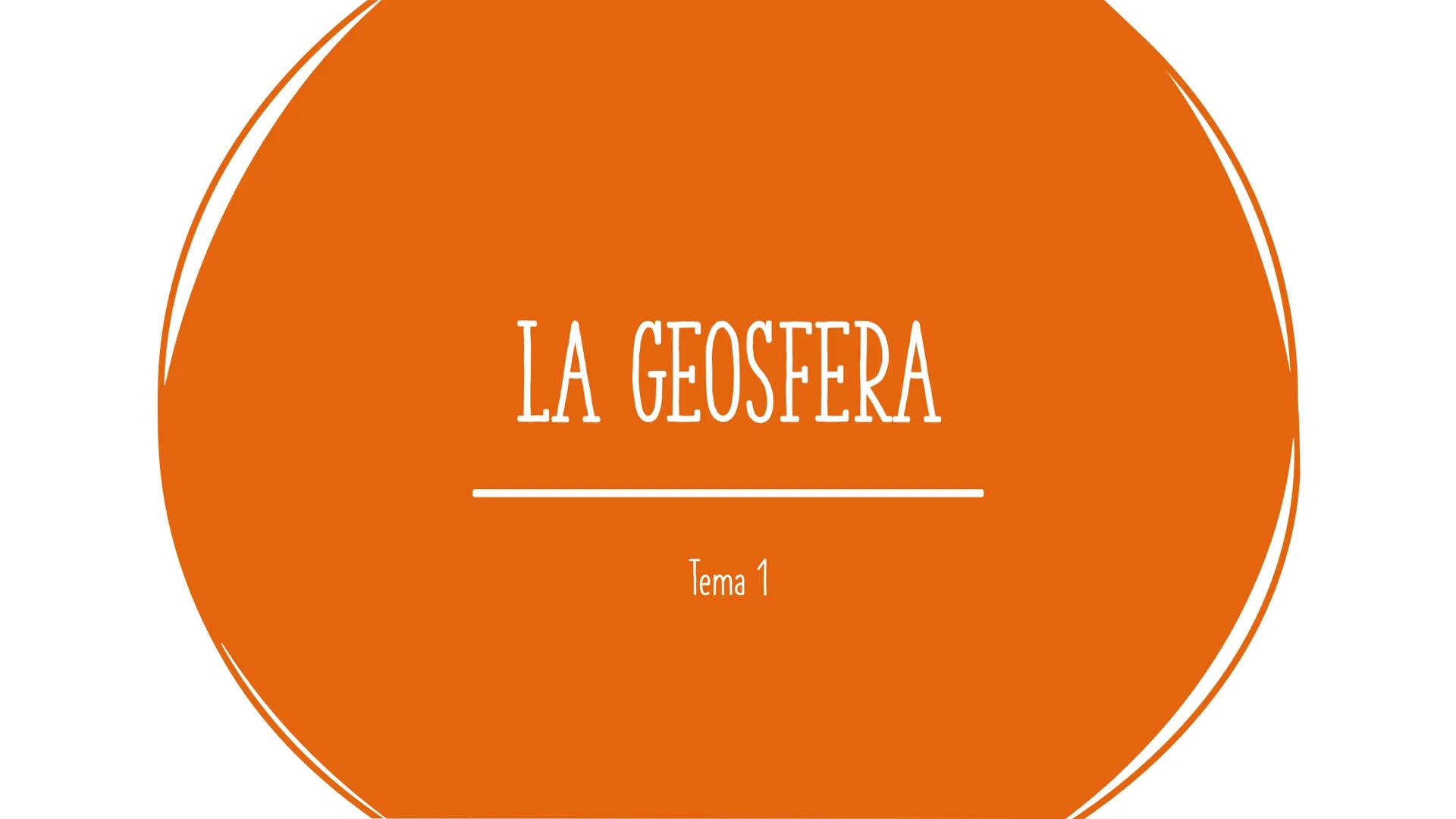 LA GEOSFERA
Tema 1 INDICE
1.
2.
Introducción
La Tierra
3.
4. Las rocas
5. El ciclo de las rocas
Los minerales
Tema 1- La geosfera
2 Hidro-
B