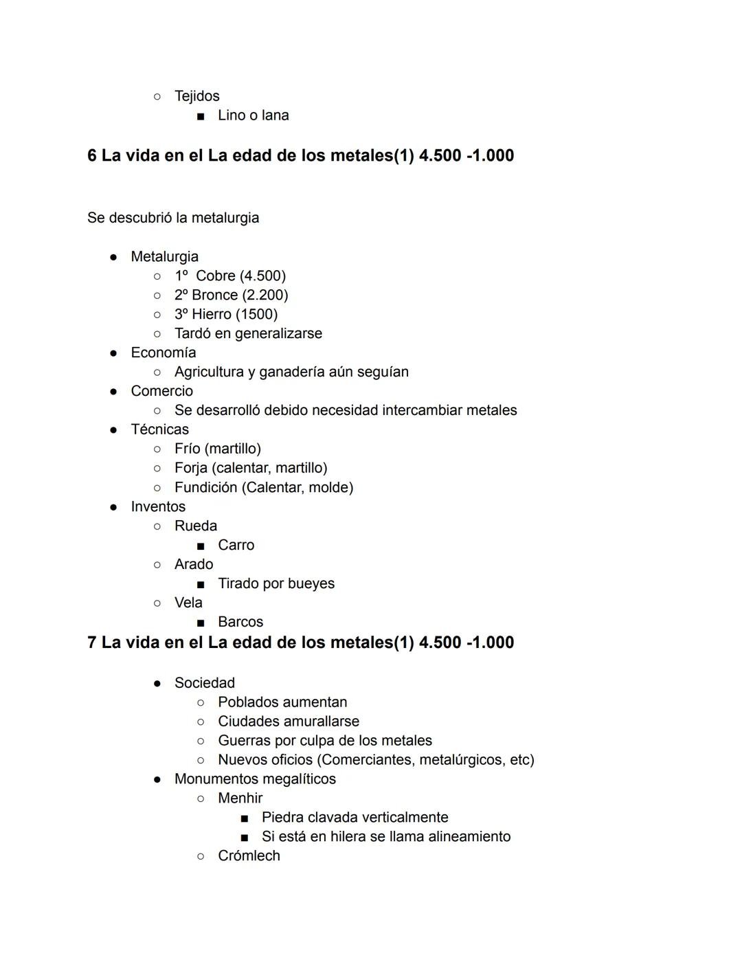 # PREHISTORIA
1 Edades y fuentes de la prehistoria
Historia:
* Ciencia estudia pasado humanidad
* Analiza civilizaciones en el tiempo