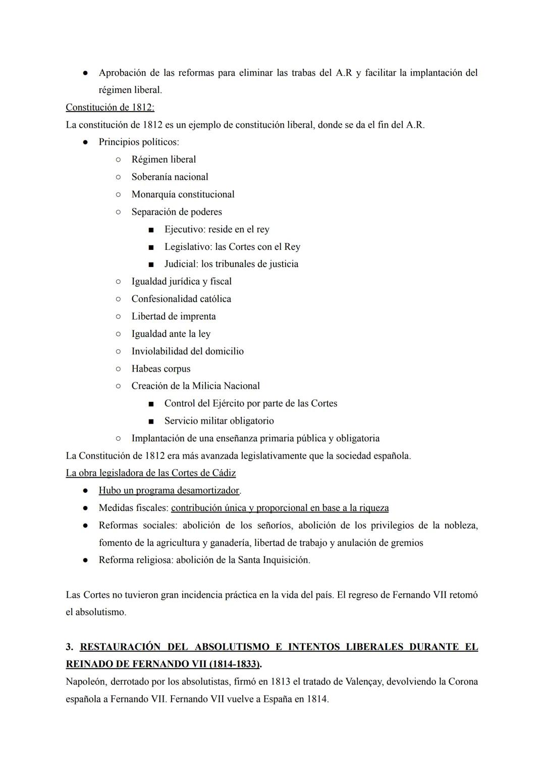 # TEMA 10 HISTORIA DE ESPAÑA
LA CRISIS DEL ANTIGUO RÉGIMEN (1808-1833)
1. EL REINADO DE CARLOS IV. EL IMPACTO DE LA REVOLUCIÓN FRANCESA EN
