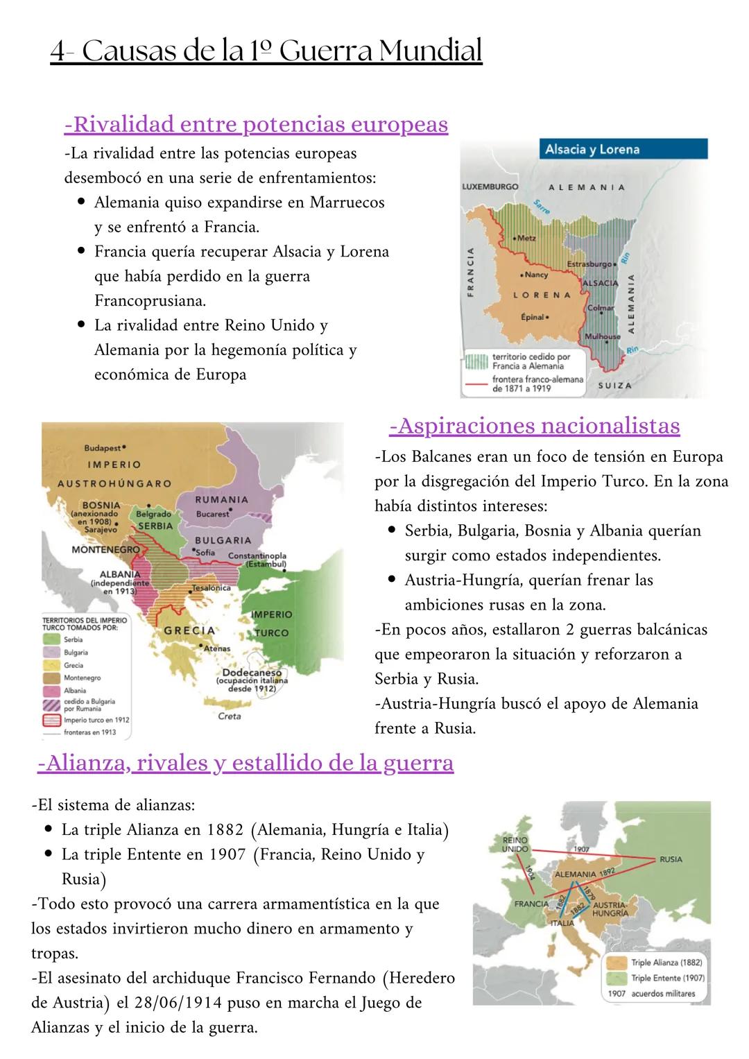 ¿Qué conflictos entre potencias condujeron a
5th
la Gran Guerra?
1880
1885
1882
Triple
1885
Alianza
Conferencia de Berlin
1918
Tratado de Br