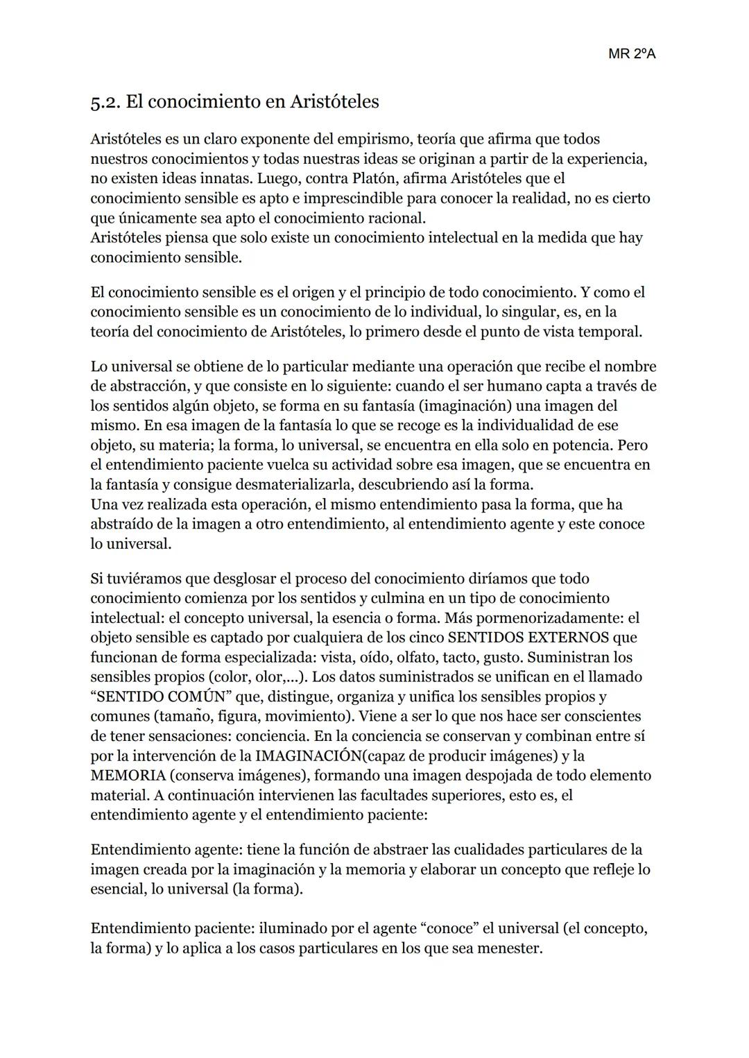 MR 2ºA
UNIDADES: 5 ARISTÓTELES
6 LA FILOSOFÍA HELENÍSTICA
7 LA FILOSOFÍA MEDIEVAL
UNIDAD 5. ARISTÓTELES
5.1 La figura histórica de Aristótel