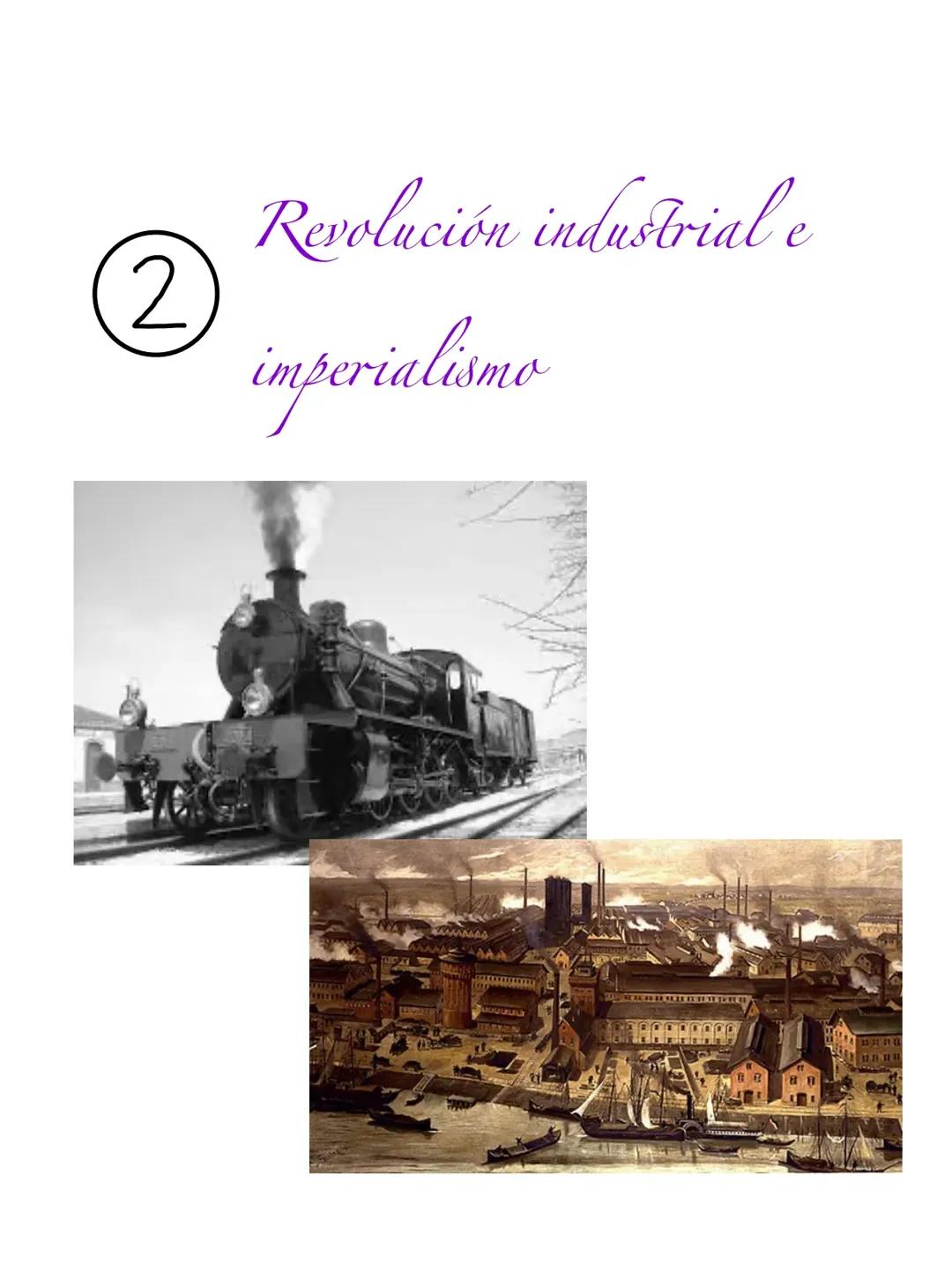 Revolución industrial e imperialismo
