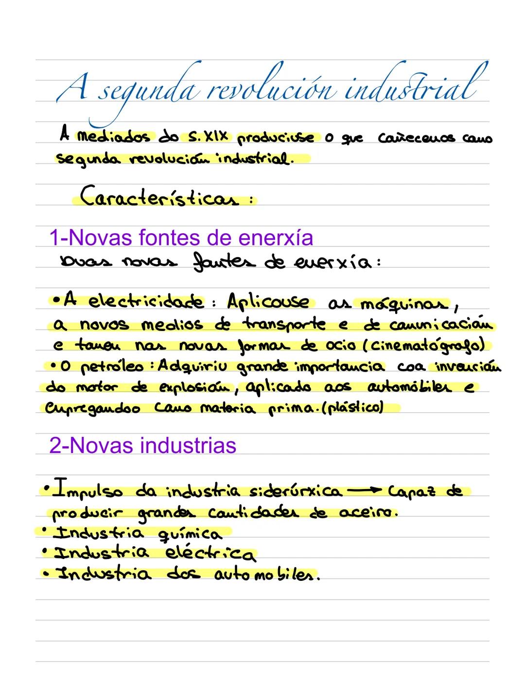 2
Revolución industrial e
imperialune Gran Bretaña: Causas da revolución industrial
A que chamamos revolución
industrial???
Iniciouse en Ing