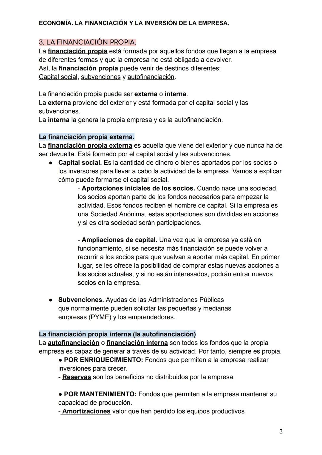 ECONOMÍA. LA FINANCIACIÓN Y LA INVERSIÓN DE LA EMPRESA.
1. LA FUNCIÓN FINANCIERA DE LA EMPRESA.
El departamento financiero de una empresa t