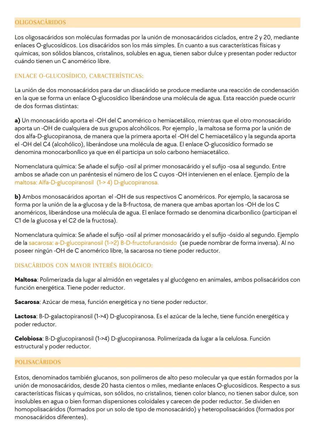 # GLÚCIDOS
Introducción
Los glúcidos son moléculas orgánicas formadas por C, Hy O aunque algunos derivados pueden contener N,
Py S. La may