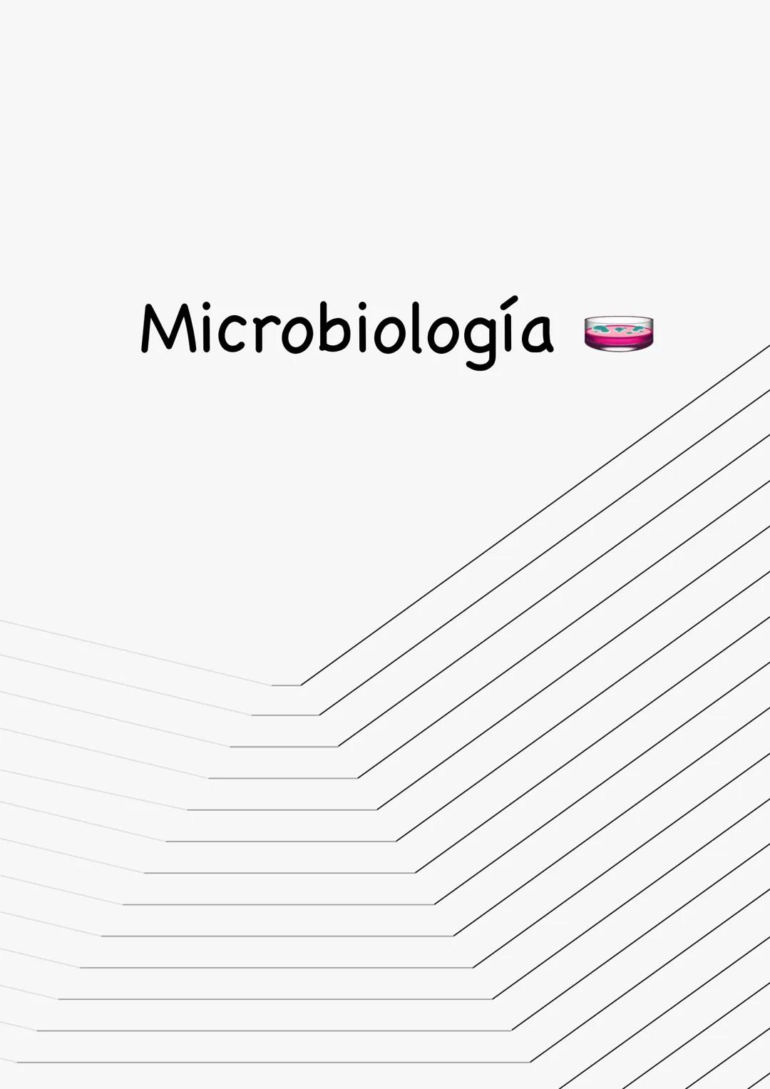 Microbiología 1. LA MICROBIOLOGÍA
Se ocupa del estudio de los microorganismos y formas acelulares como virus, viroides y priones.
Los microo