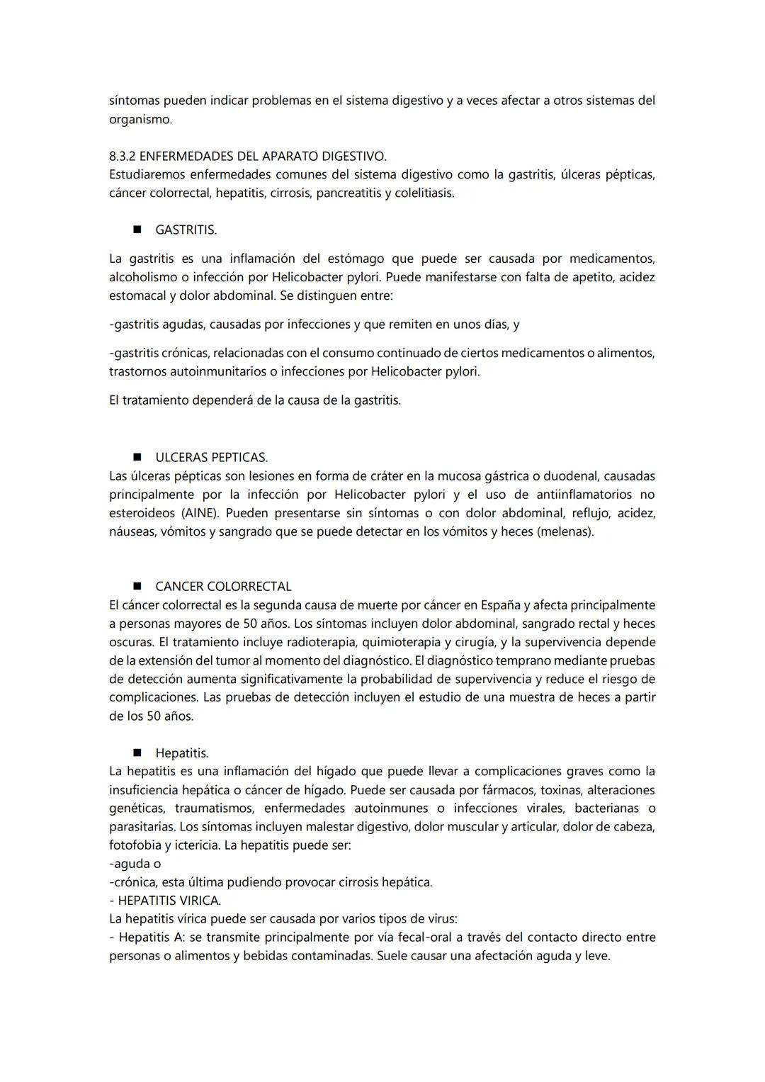 8.1 ANATOMIA DEL APARATO DIGESTIVO.
8.1.1. EL TUBO DIGESTIVO.
El tubo digestivo va desde la boca hasta el ano, pasando por la faringe, esófa