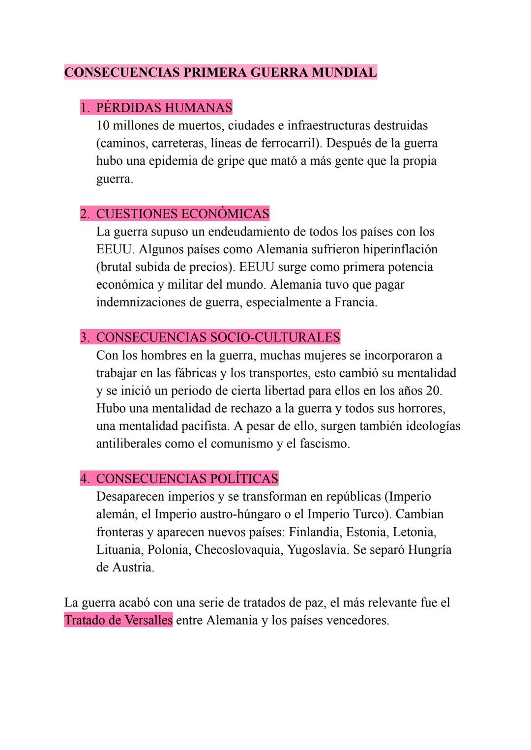 TEMA 8:
PRIMERA GUERRA MUNDIAL
La Primera Guerra Mundial (1914-1918). El último tercio del S.XIX
aparece Alemania como país unificado y una