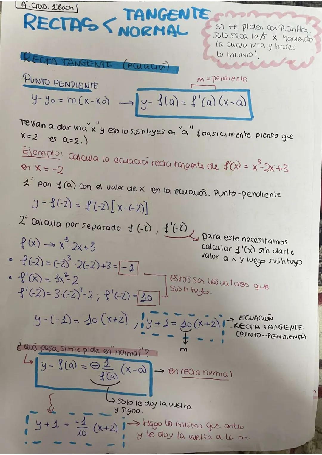 [A. Cross. I'Bach
# Derivadas:
$\begin{bmatrix}y= f^n \rightarrow y'= n f^{n-1}. f'\\y= Inx \rightarrow y'= \frac{1}{x}\\y= Inf \rightarro