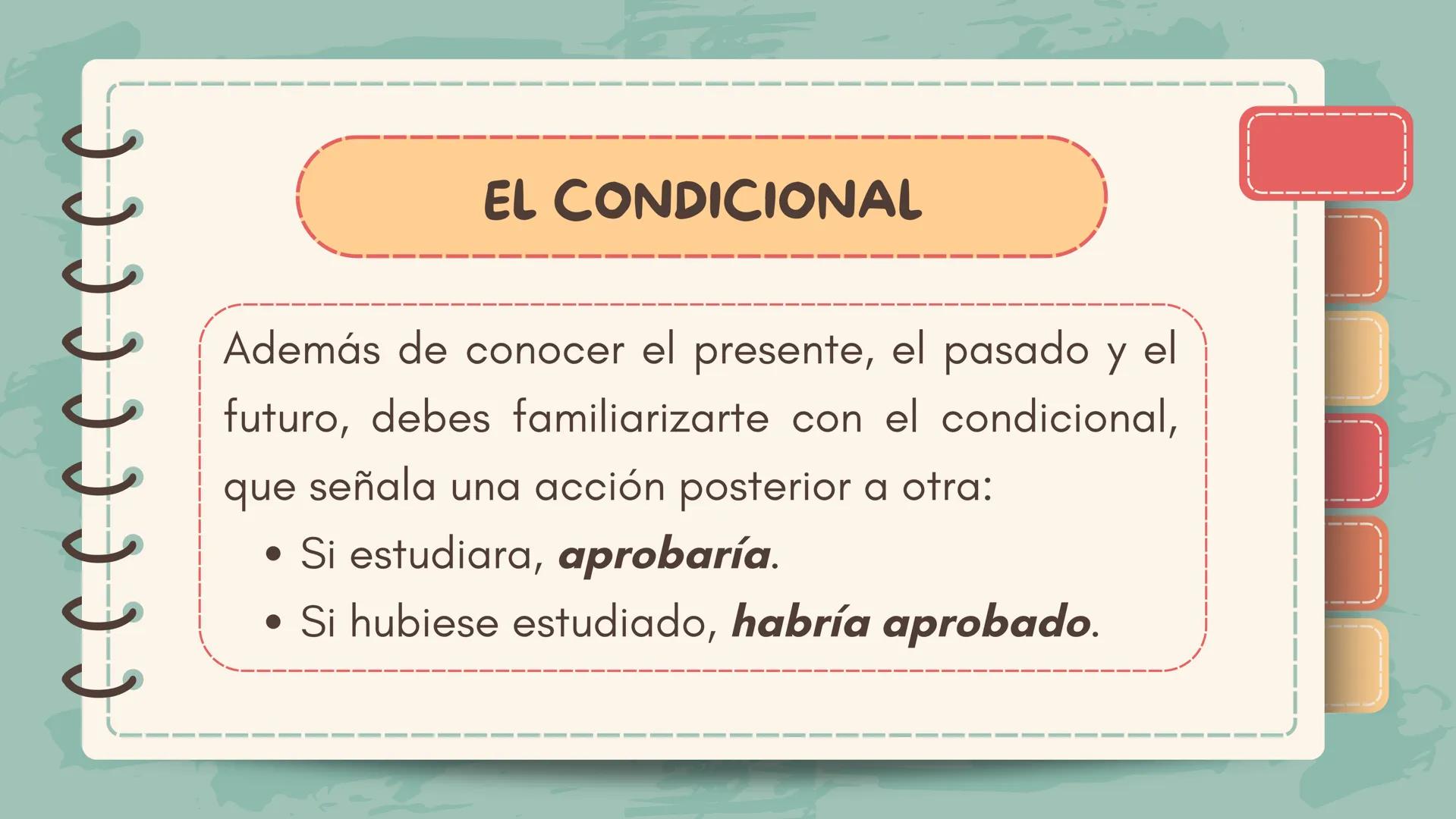 J J J J J J J J )
Lengua Castellana y Literatura
El verbo ССС
DEFINICIÓN
Expresa acciones, estados o procesos. Varía para
indicar tiempo, mo
