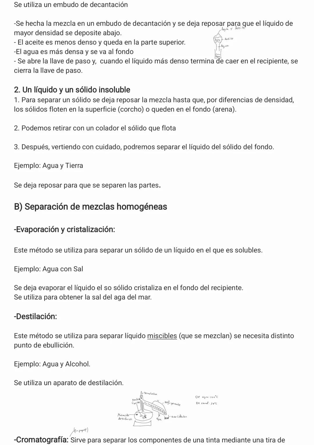 1. Los cambios físicos y los cambios químicos
-Cambios físico: Es una transformación de la materia en la que no cambia su naturaleza y
no ap